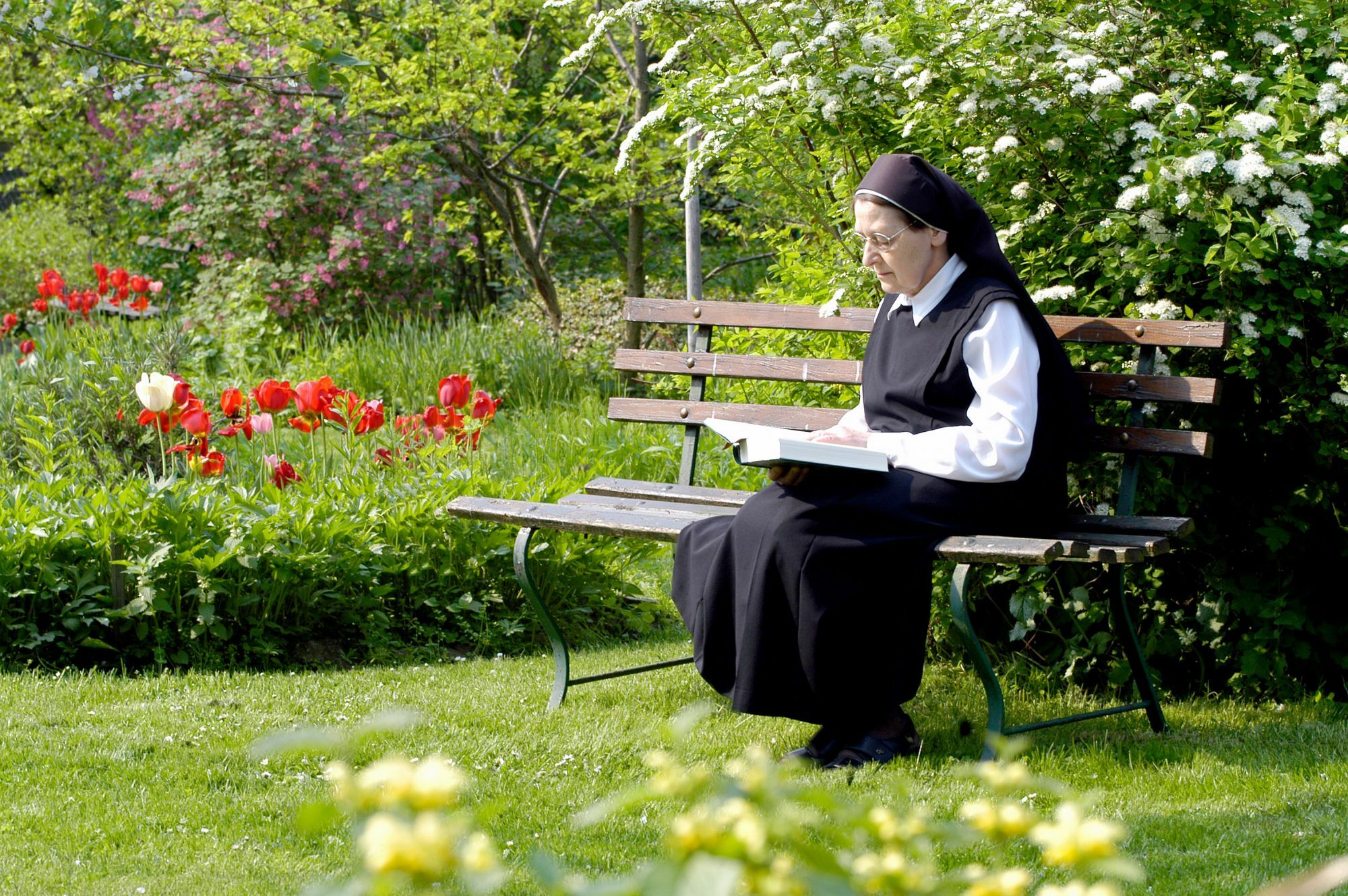 Einblick in unseren Klostergarten