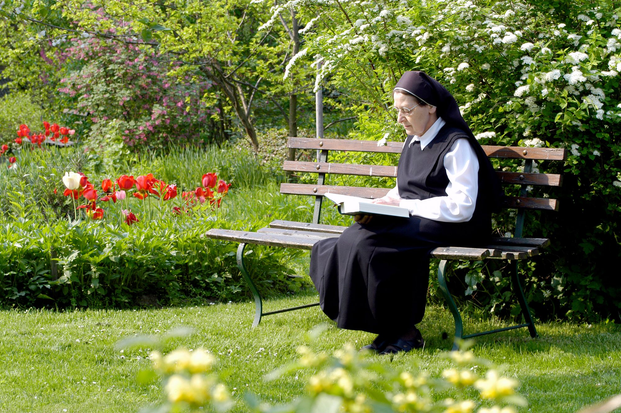 Einblick in unseren Klostergarten